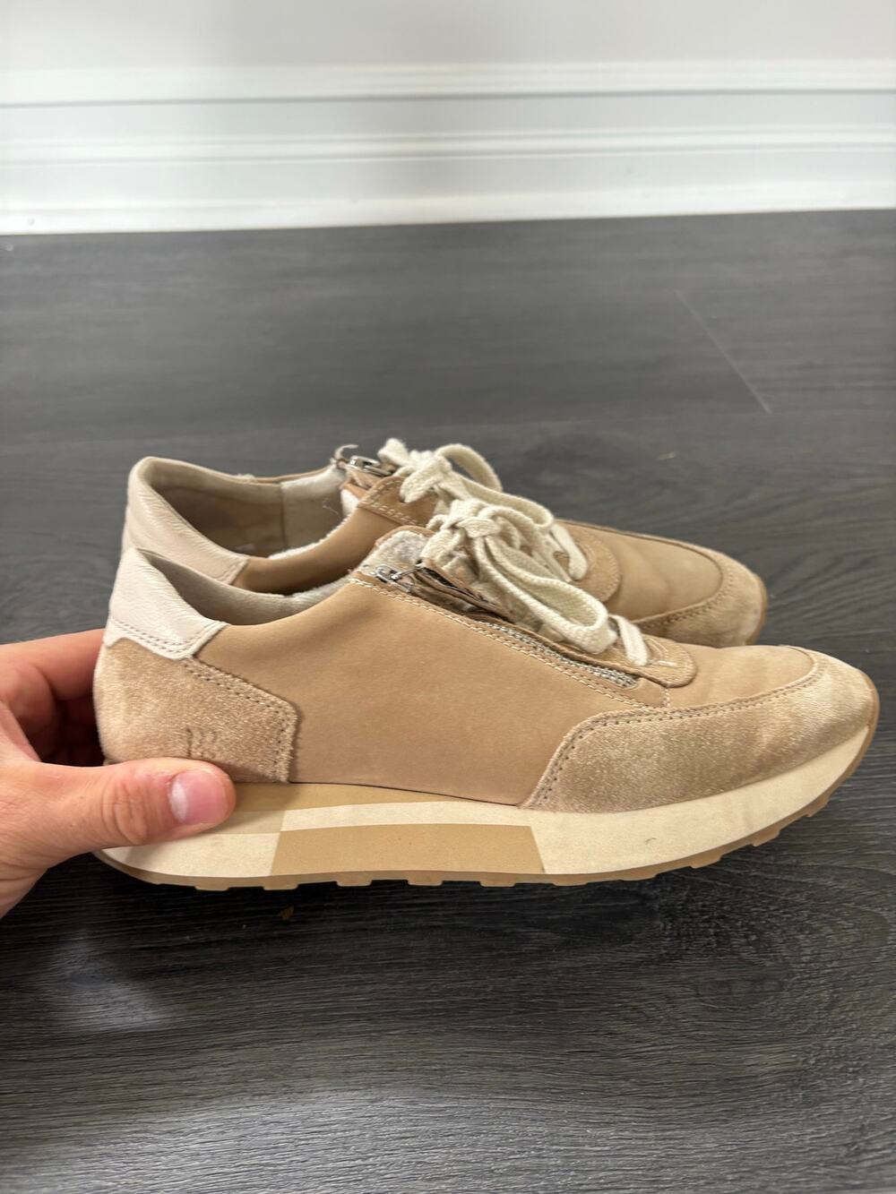 Paul Green Tan Sneakers Size 8.5